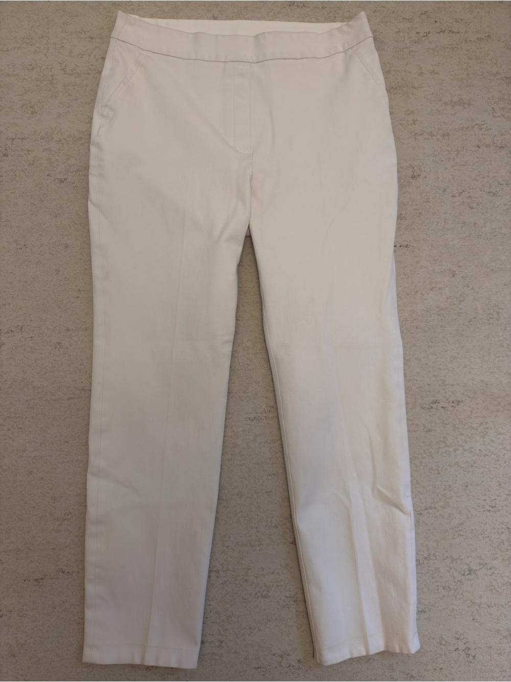 Spanx Slim Straight White Pants Size L